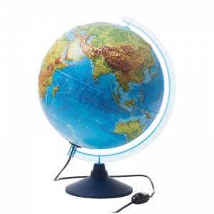 Глобус физико-политический Globen "Классик Евро" d=320мм, рельефный, с подсветкой (Ке013200233)