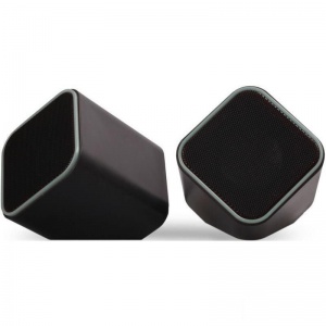 Акустическая система Smartbuy Cute, портативная, цвет черно-серый