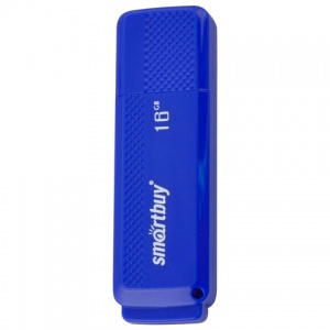 Флэш-диск USB 16Gb SmartBuy Dock, синий (SB16GbDK-B)
