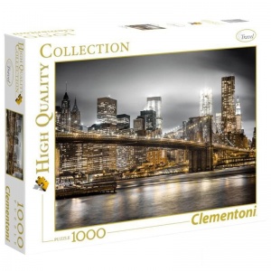 Пазл 1000 элементов Clementoni "Классика. Нью-Йорк. Огни большого города" (39366)
