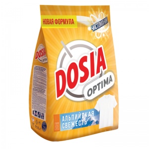 Стиральный порошок-автомат Dosia "Optima. Альпийская Свежесть", 1,2кг (14640018993326)