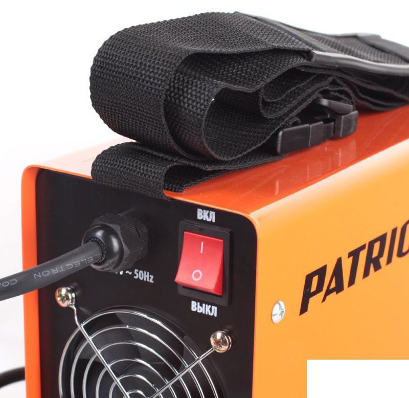 Сварочный аппарат инверторный Patriot 150DC MMA, 3.7кВт, от 20 до 140А (605302514)