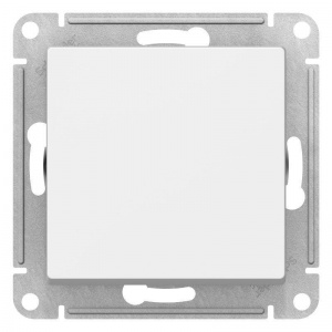 Выключатель одноклавишный Schneider AtlasDesign 10АХ белый (ATN000111), 20шт.