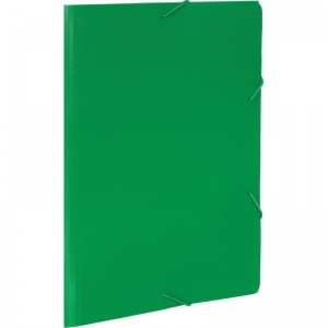 Папка на резинках пластиковая Attache (А4, 36мм, до 200 листов) зеленый
