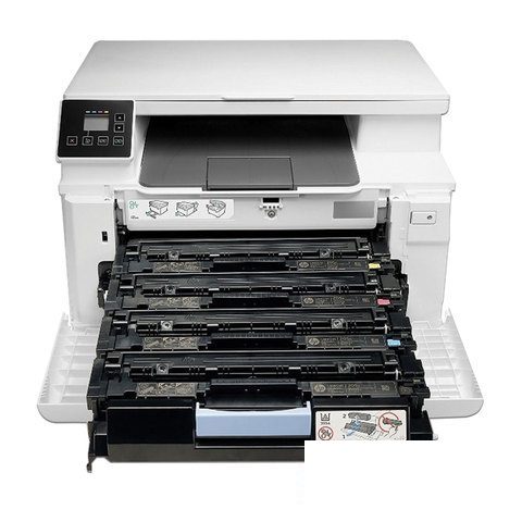 МФУ цветное HP Color LaserJet Pro M180n &quot;3-в-1&quot;, белый, USB/LAN (T6B70A)