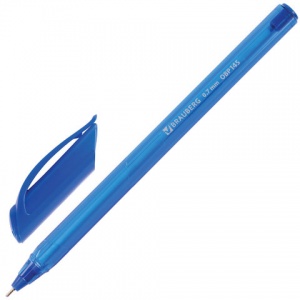 Ручка шариковая Brauberg Extra Glide Tone (0.35мм, масляная основа, синий цвет чернил, трехгранная) 1шт. (OBP145)