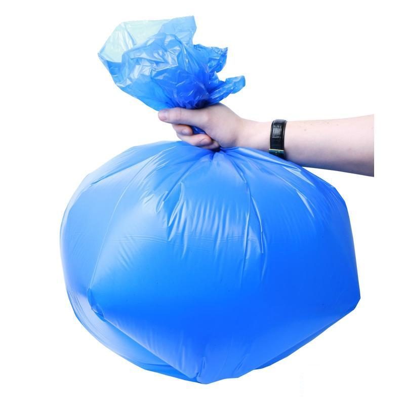 Пакеты для мусора 35л, Светофор (ПНД, 48х58см, 8мкм, цветные) 30шт. в рулоне