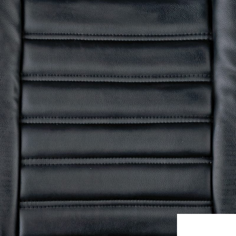 Кресло руководителя Helmi HL-E04 &quot;Split&quot;, экокожа черная, хром, механизм качания (274824)