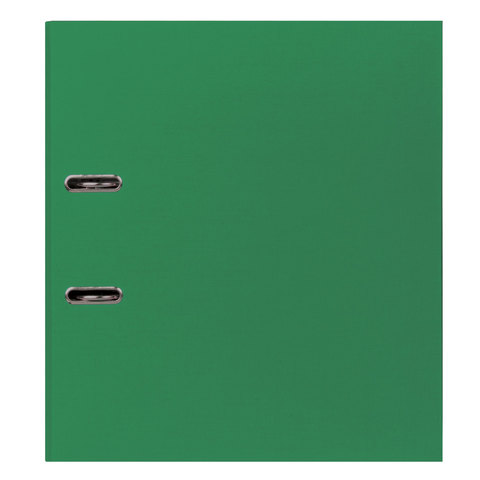 Папка с арочным механизмом Staff (70мм, А4, картон/пвх) без уголка) зеленая (225981)