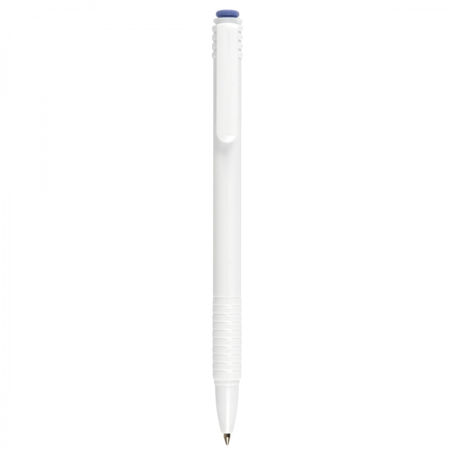 Ручка шариковая автоматическая Стамм &quot;500&quot; (0.7мм, синий цвет чернил, белый корпус) 50шт. (РША-30414)