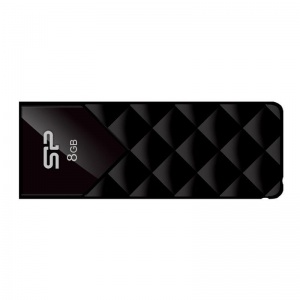 Флэш-диск USB 8Gb Silicon Power Ultima U30, черный (SP008GbUF2U03V1K)