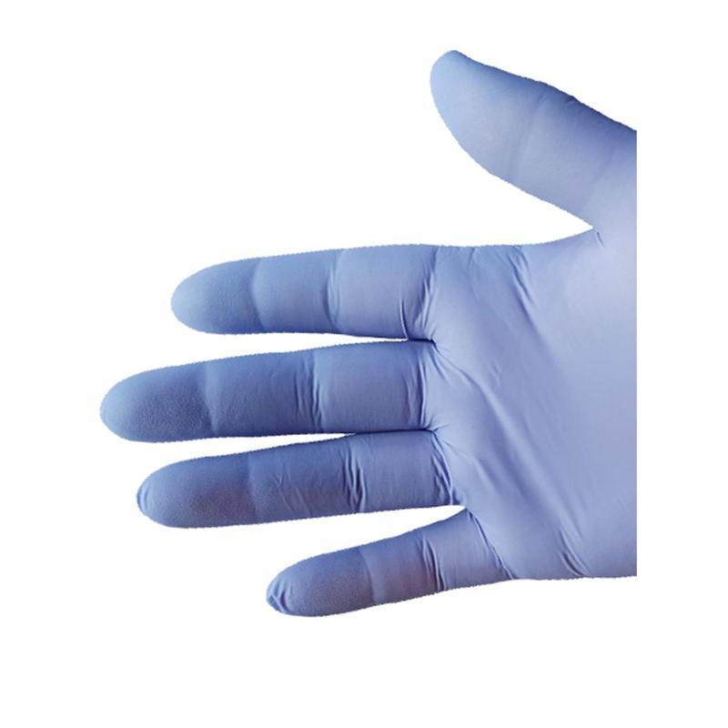 Перчатки одноразовые нитриловые Hongray, нестерильные, неопудренные, размер S (6.5-7), фиолетовые, 50 пар