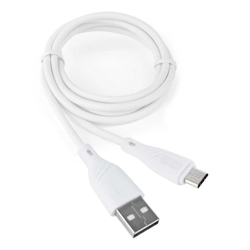 Кабель USB2.0 Cablexpert, USB-A - microUSB-B (m), 1м (CCB-mUSB2-AMBMO1-1MW)