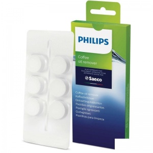 Чистящее средство для удаления кофейных масел Philips CA6704/10, таблетки 6шт.