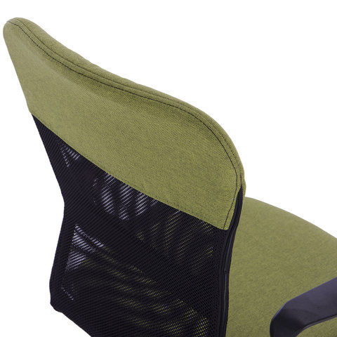 Кресло офисное Brabix &quot;Jet MG-315&quot;, ткань/сетка зеленая