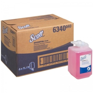 Картридж одноразовый с жидким мылом Kimberly-Clark Kleenex Everyday Use, 1000мл, розовый, 6шт. (6340)