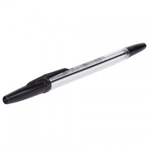 Ручка шариковая Corvina 51 Classic (0.7мм, черный цвет чернил, корпус прозрачный) 1шт. (40163/01)
