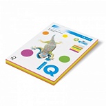 Бумага цветная А4 IQ Color неон, 4 цвета по 50 листов, 80 г/кв.м, 200 листов (RB04)