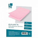 Бумага цветная А4 LITE пастель розовая, 70 г/кв.м, 50 листов, 40 уп.