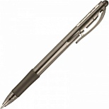 Ручка шариковая автоматическая Pentel Fine Line (0.27мм, черный цвет чернил, масляная основа) 12шт. (BK417-AN)