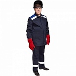 Униформа Костюм сварщика летний Премиум, цвет темно-синий (размер 48-50, рост 182-188)