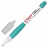 Корректирующая ручка Staff, 6мл, металлический наконечник (225213), 12шт.