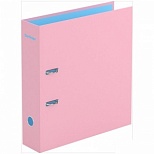 Папка с арочным механизмом Berlingo Haze (80мм, картон, матовая ламинированная) розовая (AMl80301)