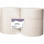 Бумага туалетная для диспенсера 1-слойная Luscan Professional, белая, 525м, 6 рул/уп
