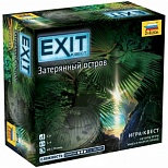 Игра настольная Звезда "Exit Квест. Затерянный остров", картонная коробка (8974)
