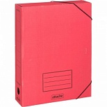 Папка на резинках картонная Attache (А4, корешок 70мм, до 450л., гофрокартон), 35шт.