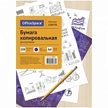 Бумага копировальная OfficeSpace, формат А4, фиолетовая, пачка 100л. (CP_337/ 158735)