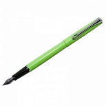 Ручка перьевая Diplomat Traveller Lumi green M, синяя, корпус салатовый (D20001072)
