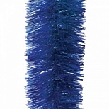 Мишура, диаметр 100мм, длина 2м, синяя, 1шт. (5-180-10)