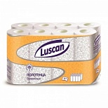 Полотенца бумажные 2-слойные Luscan, рулонные, 8 рул/уп, 4 уп.