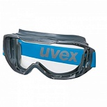 Очки защитные закрытые Uvex Мегасоник, с непрямой вентиляцией, прозрачные (9320265)