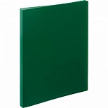 Папка файловая 20 вкладышей Attache (А4, пластик, 15мм, 400мкм) зеленая (055-20Е)