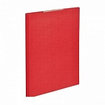 Папка-планшет с крышкой Attache (А4, до 100 листов, картон/пвх) красный