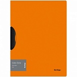 Папка с клипом Berlingo Color Zone (А4, 450мкм, пластик) оранжевая (FCl_A4062), 120шт.