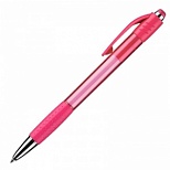 Ручка шариковая автоматическая Attache Happy (0.5мм, розовая, синий цвет чернил) 1шт.