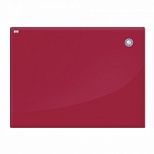 Доска стеклянная магнитно-маркерная 2x3 Office, красная, 600x800мм (TSZ86 R)