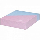 Блок-кубик для записей Berlingo Haze, 85x85x20мм, розовый/голубой, на склейке (LNn_00059)