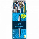 Ручка шариковая автоматическая Schneider K15 (0.5мм, синий цвет чернил) 50шт. (130800)