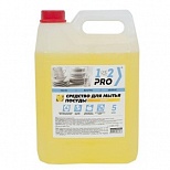 Средство для мытья посуды 1-2-Pro Лимон, канистра, 5л (ПЭНД)