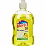 Средство для мытья посуды Минута, отдушка лимон, 500мл (4605845000398)