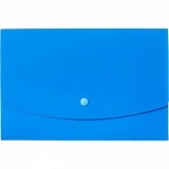 Папка-короб Attache (А5, пластик, 500мкм, на кнопке) синяя