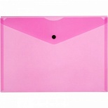 Папка-конверт на кнопке Attache Neon (А5, 180мкм) 8шт.