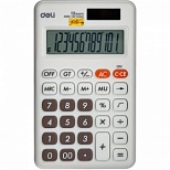 Калькулятор карманный Deli M120 (12-разрядный) белый