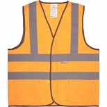 Спец.одежда Жилет сигнальный тип 8Т, оранжевый (размер 52-54 (XL))