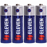 Батарейка Eleven AA/R6 (1.5 В) солевая (эконом, 4шт.) (301740)
