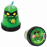 Слайм (лизун) Slime "Ninja", зеленый, светится в темноте, 130г (S130-18)